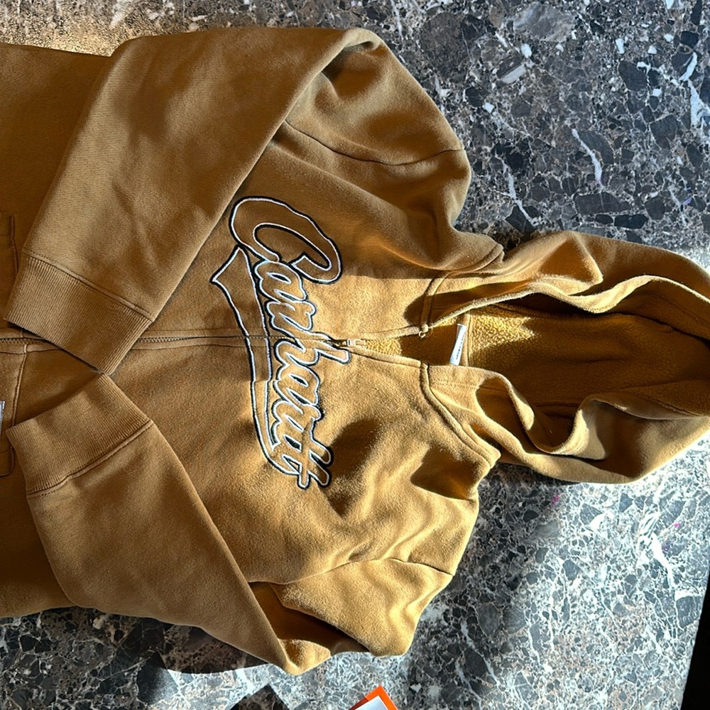 Carhartt zip up hoodie